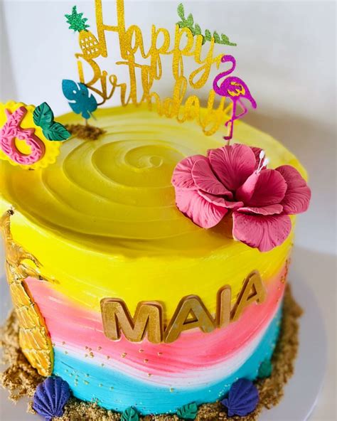 50 Spectacular Hawaiian Theme Cake Ideas