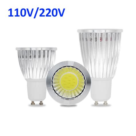 Aliexpress Buy 10PCS GU 10 110V Bulbs Light 3W 5W 7W GU10 COB