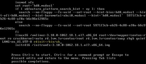 linux missive   interrupt grub  override init process  linux