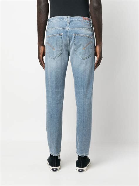 Dondup Cal A Jeans Cenoura Brighton Azul Farfetch Br