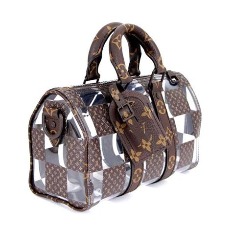 極美品 ルイヴィトン Louis Vuitton キーポル・バンドリエール 25 モノグラム・チェス M20872 059613