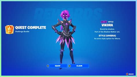 How To Unlock Vikoras Umbra Edit Style In Fortnite Vikoras Level