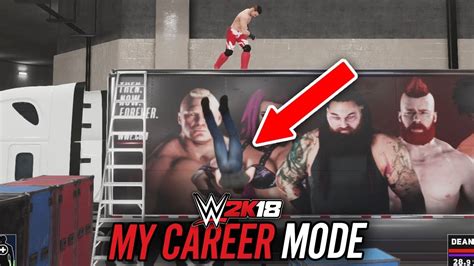 Wwe K My Career Mode Ep Long Way Down Youtube