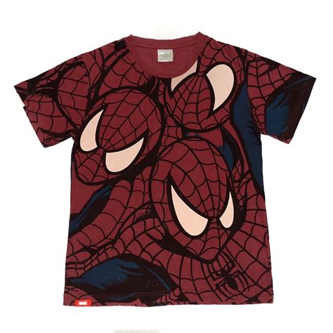 Marvel Comics Spiderman All Over Print Grailed