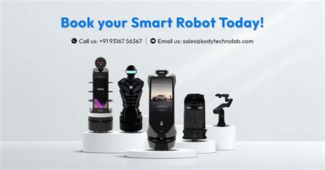 Kody Robots Book Your Smart Robot Today