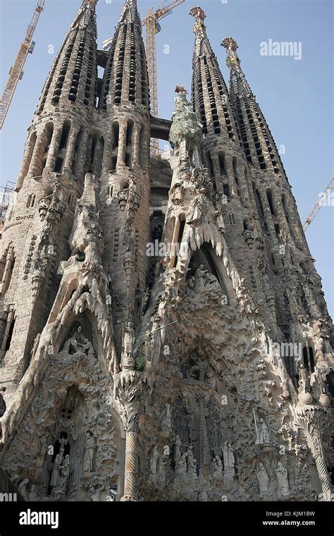 La Cathédrale de Gaudi Temple de la Sagrada Familia Barcelone Photo