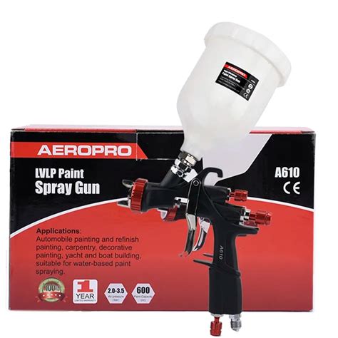 Aeropro A610 Lvlp Spray Gun Car Painting Gun R500 Air Spray Gun 13mm1