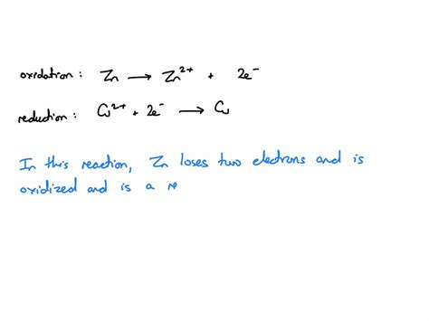 Solved The Reaction Between Zinc And Copper Sulphate Is Illustrated