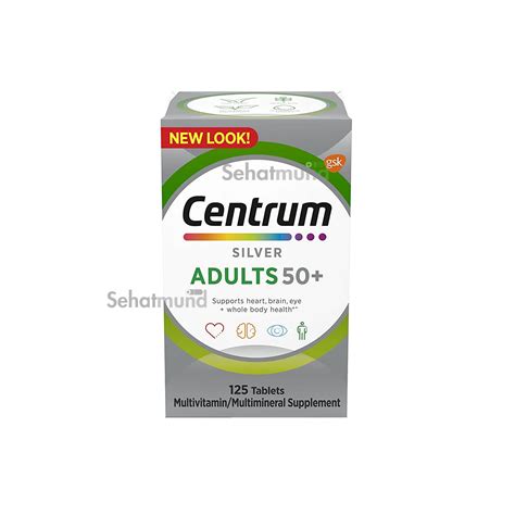 Centrum Silver Adults 50 Sehatmund Online Medicine