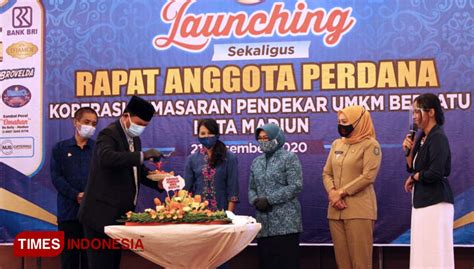 Wali Kota Madiun H Maidi Launching Koperasi Pemasaran Pendekar Umkm