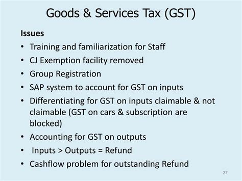 PPT Goods And Services Tax GST PowerPoint Presentation Free