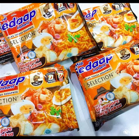 Jual Mie Sedaap Selection Singapore Spicy Laksa Pilih Varian Kemasan