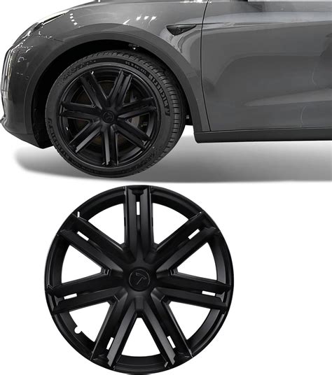 Amazon BASENOR Tesla Model Y Wheel Cover 19 Inch Hubcap Single