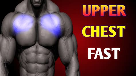 The Upper Chest Workout At Gym 5 Best Exercises Youtube