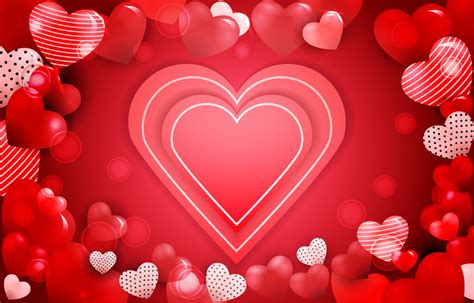 Valentine Heart Background 17647481 Vector Art at Vecteezy