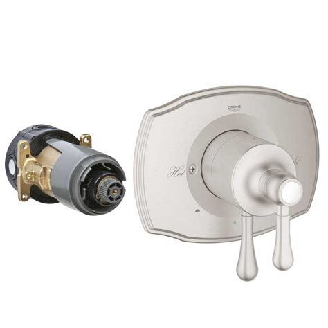 GROHE GrohFlex Authentic 2 Handle Dual Function Pressure Balance Valve