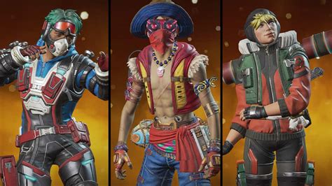 Best Legend Skins In The Gaiden Event Apex Legends Press Space To Jump