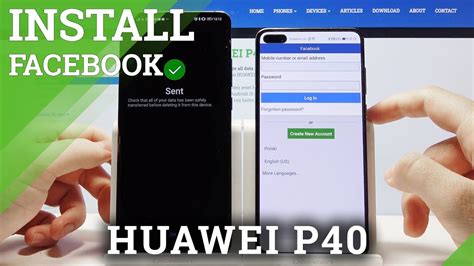 How To Install Facebook On Huawei P40 Lite App Version YouTube