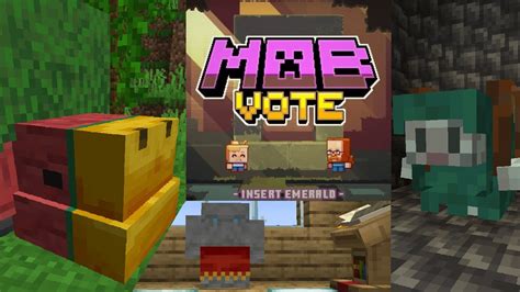 Mob Vote 2022 Sniffer Rascal Tuff Golem Opinión Mod Review