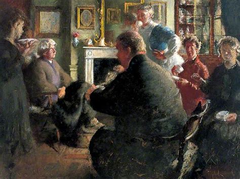 Its About Time Englishman Henry Tonks 1862 1937 Paints His Neighbors
