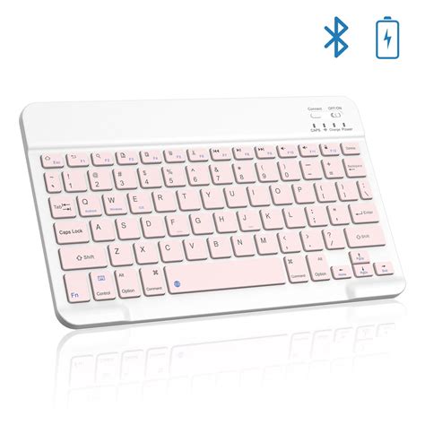 Cimetech Silent Bluetooth Keyboard Ultra Slim Rechargeable For Ios