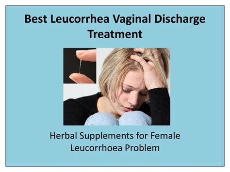 Ppt Lady Care Capsule For Leucorrhoea Treatment Powerpoint