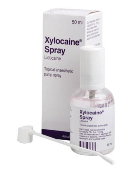 Buy Xylocaine 10 Lidocaine Spray 50ml Online Emedical