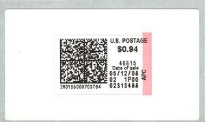 Stamp: IBM Pitney Bowes (United States of America(Computer Vended Postage Stamps) Sn:US CVP76