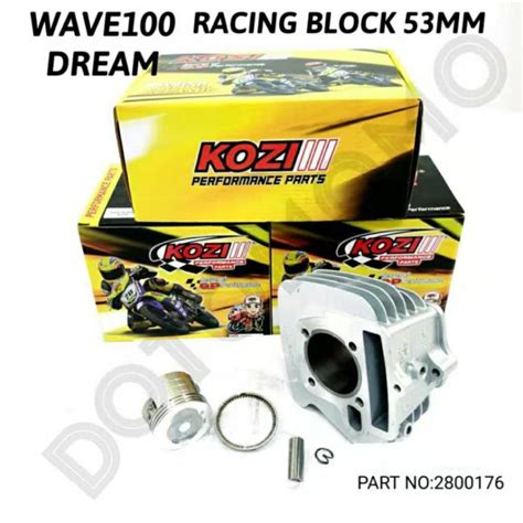 Wave Wave Ex Dream Honda Ceramics Kozi Racing Block Mm