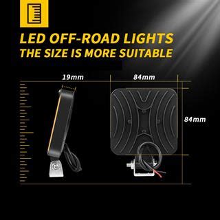 Off Road Trakt R Tir Kamyon Sis Fari Ve Al Ma Lambas Led Kare