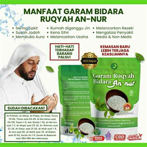 Jual Garam Ruqyah An Nur Solusi Praktis Untuk Kebersihan Fisik Dan