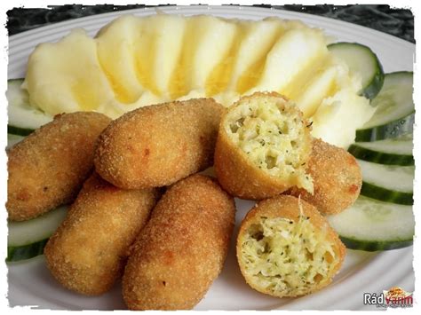 Cuketové krokety so zemiakovou kašou Recipe Food Pretzel bites