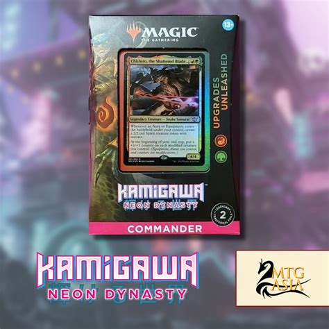 Kamigawa Neon Dynasty Upgrades Unleashed Commander Deck Eng Magic