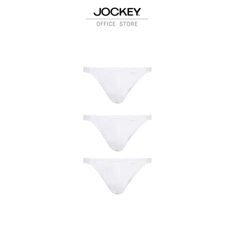 JOCKEY UNDERWEAR กางเกงในชาย ELANCE BIKINI X3 รน KU 6088N BIKINI Shopee Thailand