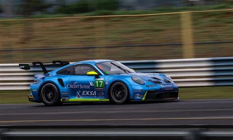 Porsche Cup O piloto Leonardo Sanchez disputa preliminar da Fórmula 1