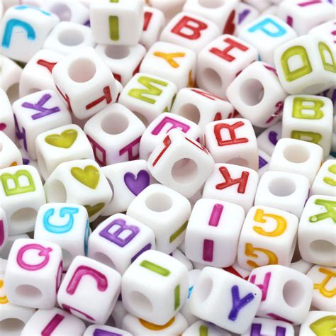 Multicolor Alphabet Beads By Creatology 6 5mm Michaels