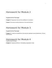 Math 210 Module 4 2 Homework Docx 1 Homework For Module 2