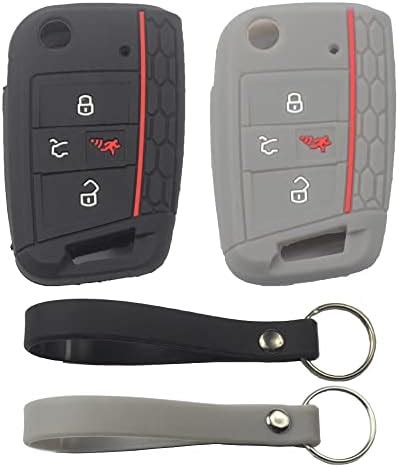 Amazon Kcpros Pcs Rubber Silicone Buttons Flip Smart Key Fob