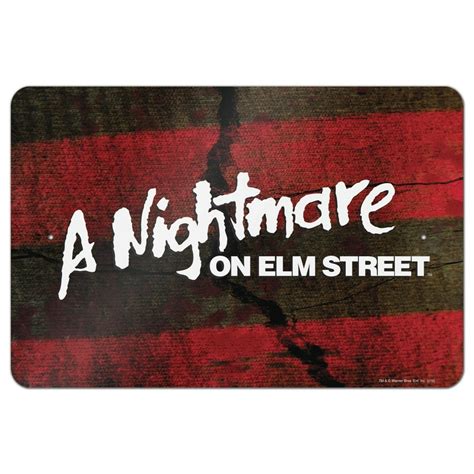 A Nightmare on Elm Street Logo Home Business Office Sign - Walmart.com - Walmart.com