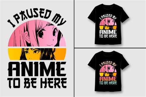 Anime T Shirt Design Bundle Anime Anime Tshirt Anime Tshirt Design