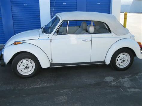 Vw Bug Convertible Karmann Fuel Injection Classic Volkswagen