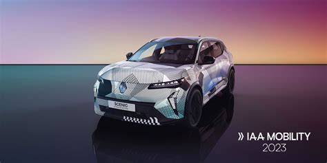 Renault Auf Der Iaa Mobility Weltpremiere Des Elektrischen Scenic