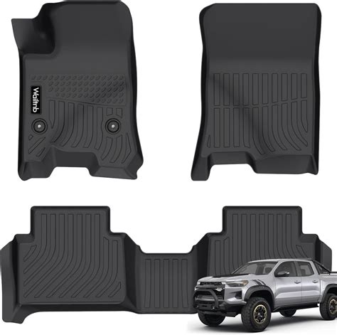 Jdmon Floor Mats Compatible With 2023 2024 Chevy Colorado And Gmc Canyon All Weather