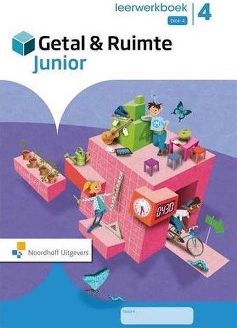 Getal En Ruimte Junior Groep 4 Leerwerkboek Blok 4 8720334333088