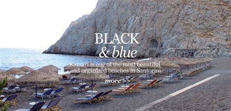 Beach Bars | Santorini Island Travelers Information