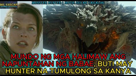 BABAE NAPADPAD SA MUNDO NG MGA HALIMAW BUTI MAY HUNTER NA TUMULONG SA