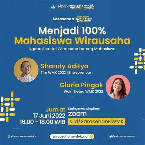 Menjadi 100 Mahasiswa Wirausaha Bersama Komunitas Wirausaha Merdeka