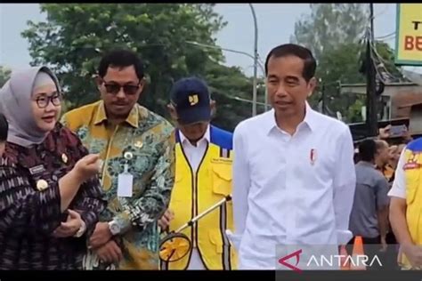 Presiden Jokowi Tinjau Perbaikan Jalan Solo Purwodadi Ini Kondisinya