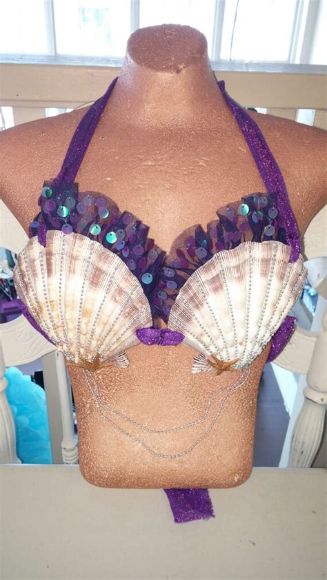 Mermaid Sea Shell Bra By Seagypsyts On Etsy