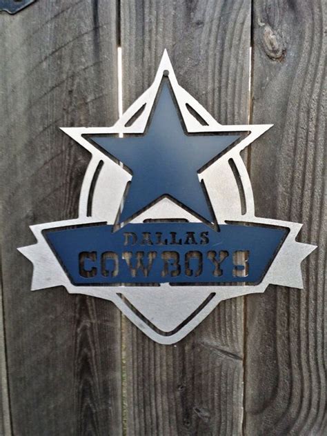 Dallas Cowboys Metal Art Sign Star Emblem By Metalartcreation Sign